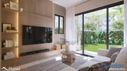 casas vacacionales y villas - Villa en venta White Sands de 3hab + estudio, con 2 niveles y de 180 m²