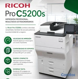IMPRESORA RICOH PRO C5200s