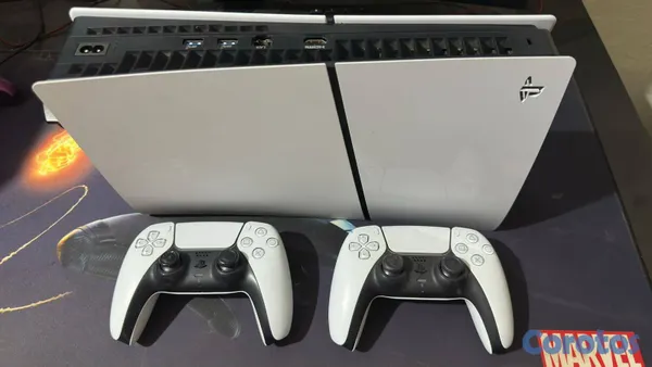 consolas y videojuegos - PLAYSTATION 5 SLIM 1TB + 2 Controles  5