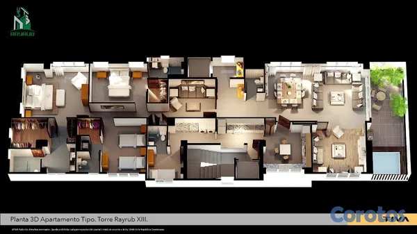 apartamentos - Apartamentos en la esperilla entrega 2019 3H 3P 3.5B 255mts2 ID 1422  3