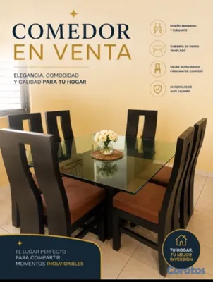 muebles y colchones - Venta de comedor y juego de muebles  2