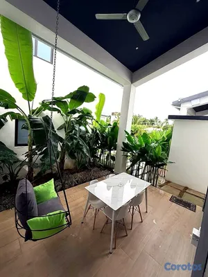 casas vacacionales y villas - Villa nueva amueblada a 400 m de Playa Las Ballenas 3