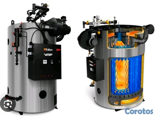equipos profesionales - Calderas Fulton Serie FB-A · Gas/Oil No. 2 · 10–60 HP 4
