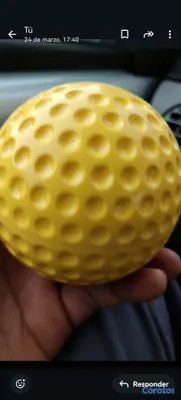 Artículos Deportivos - Pelota de goma de hoyitos  2