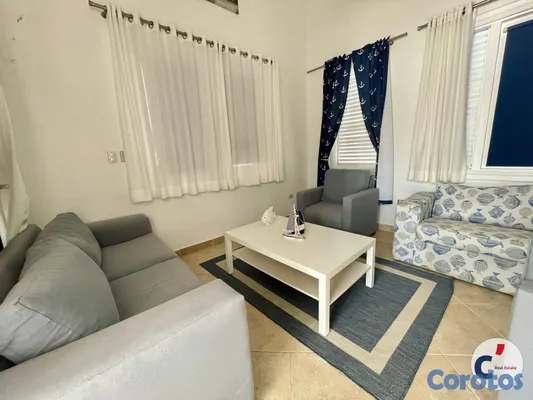 casas - Gran Villa con Piscina, de 3 Habitaciones, Amuebla 18