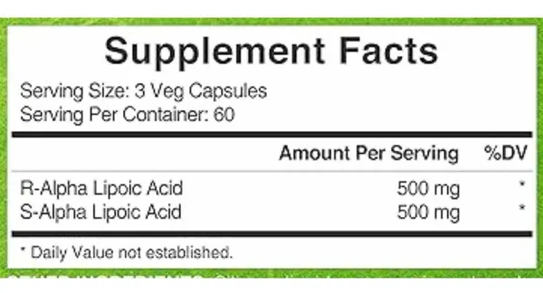 Salud y Equipamiento Médico - Dealsuppleme  Ácidoalfa Lipoico - U - Unidad A $922 2