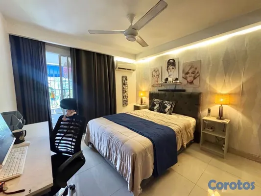 apartamentos - vendo piantini dos habitaciones 1.5 baños balcón parqueo cuarto de servicio  11