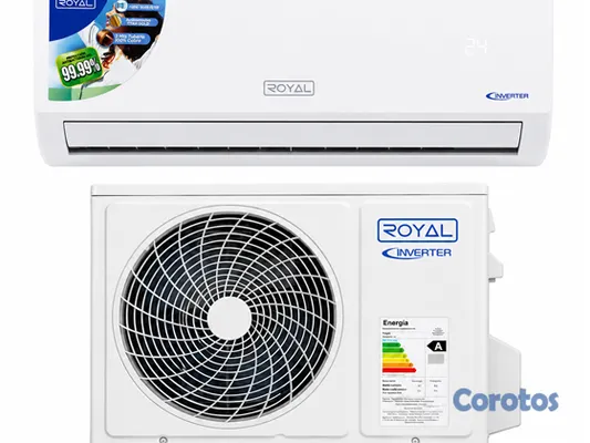 aires acondicionados y abanicos - Aire acondicionado Royal 12000 BTU, Eficiencia 19, 7