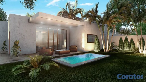 casas - Blisstrails at Vista Cana · Villa Yellow Buganvill 3