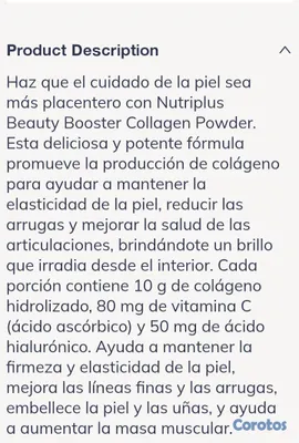 salud y belleza - Oferta Colágeno Farmasi  4