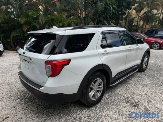jeepetas y camionetas - FORD EXPLORER XLT 2020 BLANCA 3 FILAS FULL EQUIPO  4
