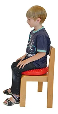 Salud y Equipamiento Médico - Gymnic Disc O Sit Jr Cojin Inflable Para Asiento Rojo 3