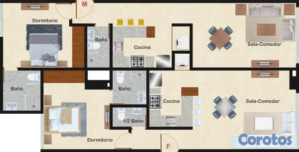apartamentos - Se vende apartamento en Torre de lujo Bella Vista 8