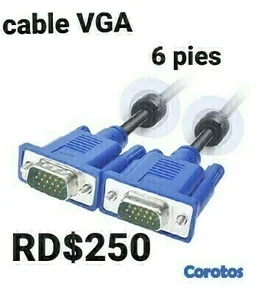 Cable HDMI y VGA en diferentes tamaños y modelos
