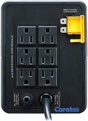 otros electronicos - UPS APC BVX900L-LM BACK-UPS 900VA, 480 WATTS, 120V, AVR, 6 TOMAS NEMA 5-15R 2