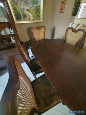 muebles y colchones - COMEDOR DE CAOBA 35000
Set entero  2