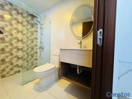 apartamentos - RENTAMOS SEGUDO PISO CARRETERA DON PEDRO STGO 8