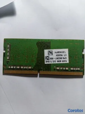 computadoras y laptops - ​Memoria RAM para Laptop 4GB DDR4 2400MHz Samsung 2