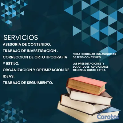 servicios profesionales - Asesoria de Tesis  2