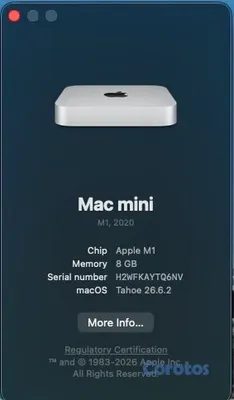computadoras y laptops - Mac Mini M1 2020 – 8GB RAM / 256GB SSD 3