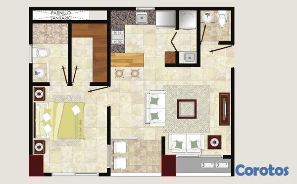 apartamentos - apartamentos en construcción de 1 habitación desde US$ 99,000 en Naco ID1557 8