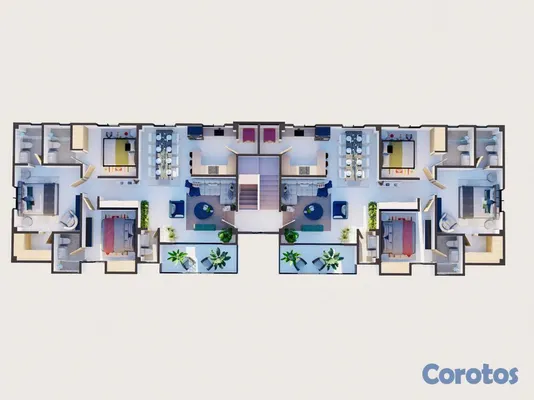 apartamentos - Prado Oriental, Apartamentos con Terreza 6