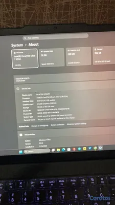 computadoras y laptops - Lenovo thinkpaq T14 6ta gen intel core ultra 7 2
