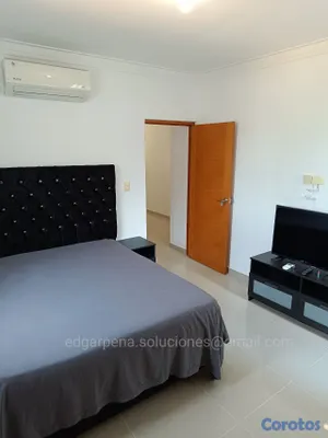 apartamentos - Gazcue alquilo amplio apartamento amueblado  7