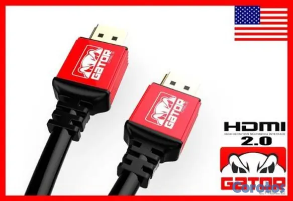 accesorios para electronica - CABLE HDMI 2.0 4K ULTRA HD HDR 6 PIES - GATOR 3