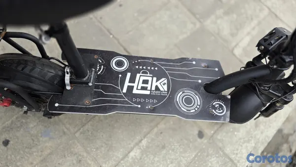 otros vehiculos - Patineta eléctrica HAK - Como nuevo  4