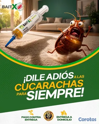herramientas, jardines y exterior - BaitX - Cebo en Gel que elimina Cucarachas desde la Colonia  4