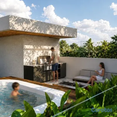 casas vacacionales y villas - DE VENTA NUEVO PROYECTO DE VILLAS DE LUJO EN EL HA 7