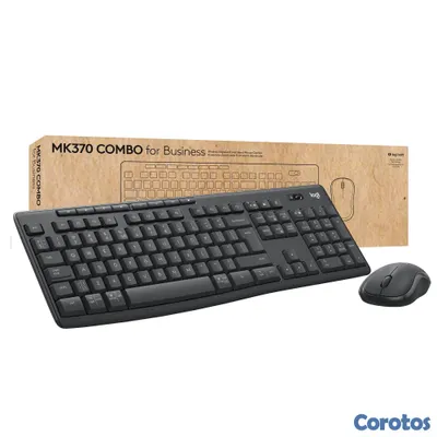 computadoras y laptops - TECLADO MOUSE LOGITECH MK370 BUSINESS BLUETOOTH USB RECEIVER, LOGI BOLT, COMBO  4