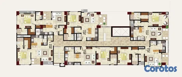 apartamentos - apartamentos en construcción de 1 habitación desde US$ 99,000 en Naco ID1557 4