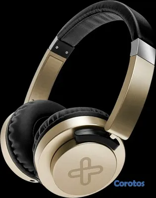 camaras y audio - AUDIFONO CON MICROFONO KlipXtreme AKOUSTIKFX GOLD (KHS-851GD)con cable y aislaci 2