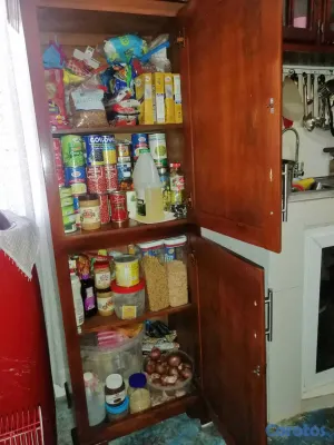 cocina - Gabinete de cocina para guardar alimentos  2