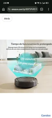 electrodomesticos - Lefant robot M210 Pro, aspiradora robótica de carga automática. 8