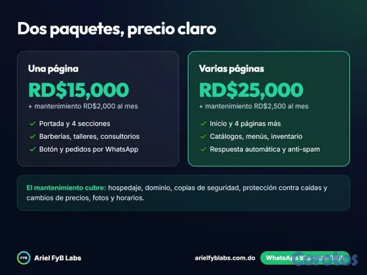 servicios profesionales - Desarrollo y diseño de páginas web personalizadas  4