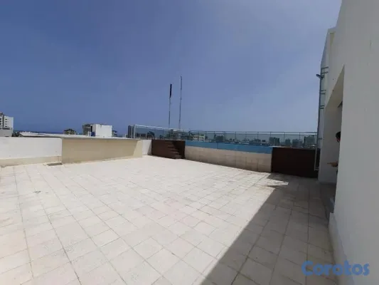apartamentos - vendo ensanche naco segundo nivel con terraza una habitación 1.5 baño parqueo  14