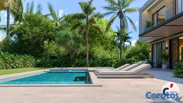 casas - Modern Luxurious 5-Bedroom Villa in Cap Cana With  12
