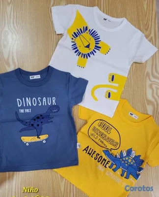 ropa y zapatos - polos de niños 5 Polos por 1,000 5