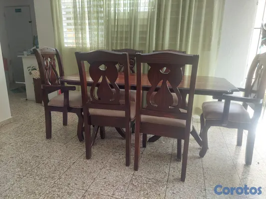 muebles y colchones - Comedor de 6 sillas 3