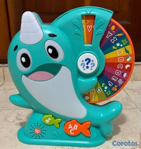 Narval con luces interactivas, música y juegos educativos +18m.