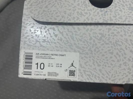 zapatos para hombre - Air jordan 3 100% original en su caja usado pero en excelentes condiciones  6