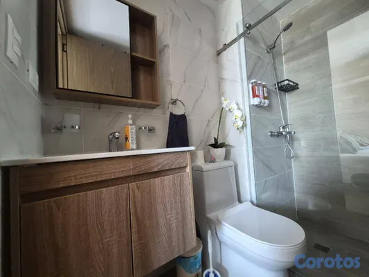 apartamentos - Apartamento en alquiler Bella vista, 2 hab amuebla 5