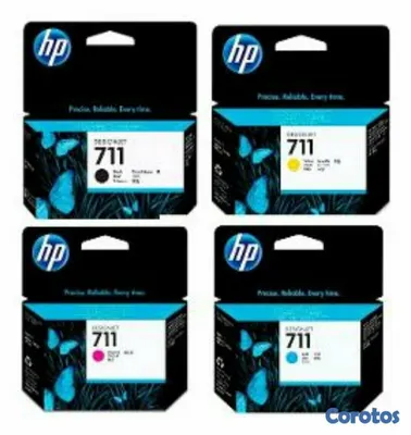 impresoras y scanners - CARTUCHO HP 711 TOTALMENTE ORIGINALES -EN TODOS LOS COLORES  PATA T120 T130 2