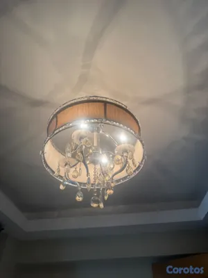 decoración y accesorios - Elegante juego de 3 lámparas de techo 9