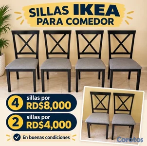Sillas para comedor de IKEA 