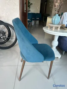 Sillas color azul