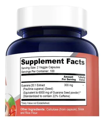 Salud y Equipamiento Médico - Guarana 1200 Mg Nusapure - Unidad - Unidad A $1330 2